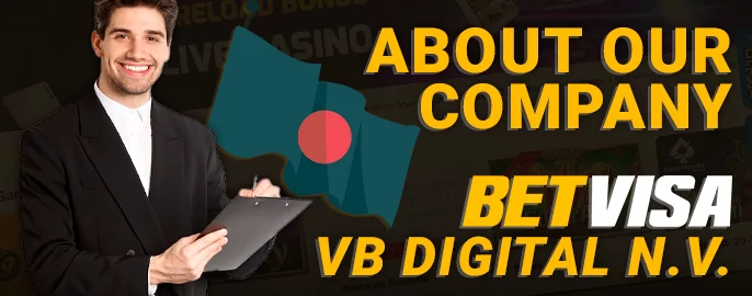 About the company BetVisa - information about the owners of online casinos