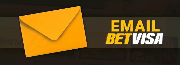 Contacting BetVisa Casino Support via email