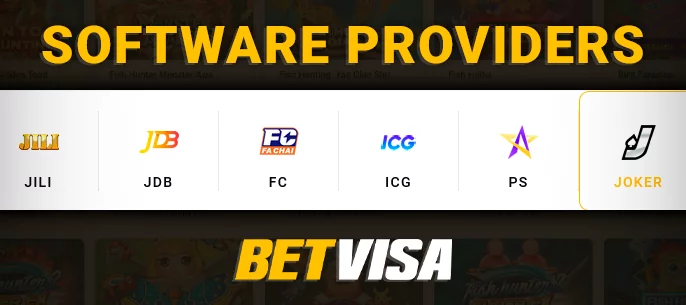 Providers fishing game on the site BetVisa casino - full list