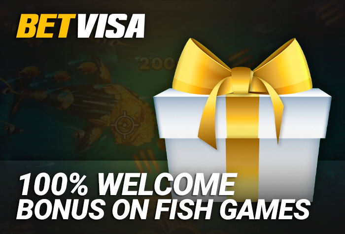 Welcome Bonus for Fish Casino Games at BetVisa - get ৳20,000